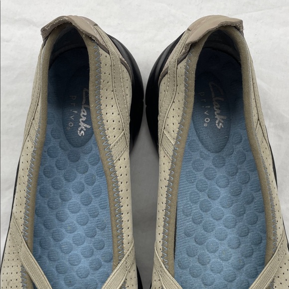 NEW! Clark’s Privo P-Berry Perforated Leather Loafers. 5M. - Picture 5 of 11